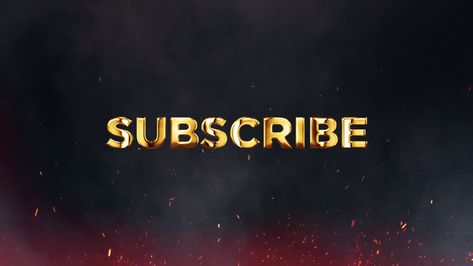 Golden YouTube Subscribe Text Animation Youtube Banner Education, 1024 X 576 Youtube Banner Subscribe, Subscribe Button Video Animation, Youtube Banner Subscribe, Youtube Background Wallpaper, Subscribe Banner, Subscribe Animation, Munna Bhai, Motivation Education