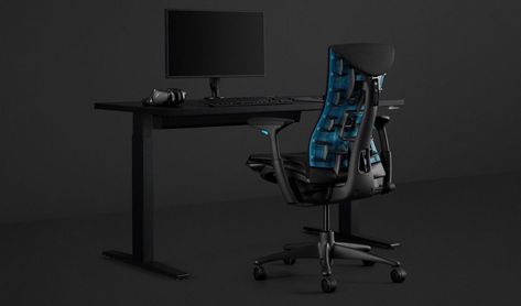 Read - Herman Miller has partnered with Logitech for a $1,500 gaming chair on Luxurylaunches Embody Chair, Sleek Office, Racing Chair, Gaming Furniture, Pen Tablet, Iconic Furniture, E Sports, Ergonomic Office, Higher Design