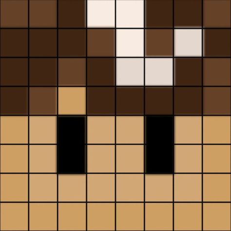 Painting Minecraft, Minecraft Face, Minecraft Bedroom Decor, Painting Guide, Art Sketches Doodles, Easy Pixel Art, Pixel Art Templates, 8bit Art, Diy Perler Bead Crafts