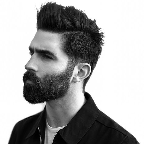 Haircut by chrisjohnmillington http://ift.tt/1Ym1qkA #menshair #menshairstyles #menshaircuts #hairstylesformen #coolhaircuts #coolhairstyles #haircuts #hairstyles #barbers Chris Millington, Chris John Millington, John Millington, Chris John, Badass Beard, Mens Hairstyles With Beard, Men Haircut Curly Hair, Quiff Hairstyles, Beard Hairstyle