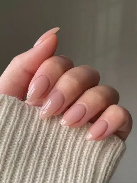 Looking for timeless old money nail ideas to copy? You'll love these classy and elegant old money nails! #nudenaildesign Pink Almond Nail Ideas, Pink Almond Nail Designs, Acrylic Nails Pastel, Almond Nail Ideas, Old Money Nails, Money Nails, Milky Pink, Milky Nails, Nude Nail Designs