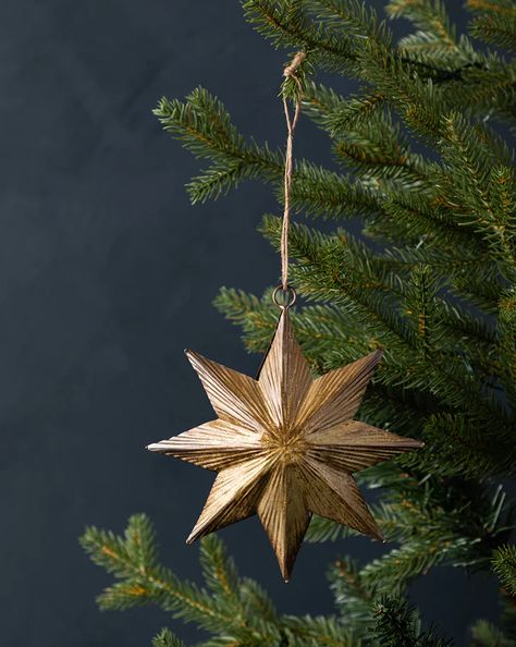 French Christmas Decor, Icicle Ornaments, Christmas Tree Accessories, French Christmas, Star Tree Topper, Mcgee & Co, New Year Decor, Star Ornament, Holiday Tree