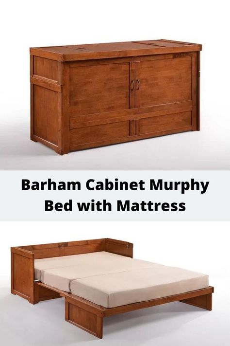 Cabinet Murphy Bed, Twin Size Murphy Bed, Diy Mattress, Build A Murphy Bed, Bed With Mattress, Sewing Room Inspiration, Queen Murphy Bed, Murphy Cabinet Bed, Murphy Bed Diy