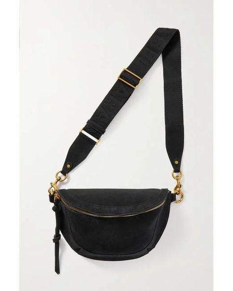 Isabel Marant Skano Suede Belt Bag in Black | Lyst Australia Isabel Marant Belt, Belt Bags For Women, Cross Body Bags, Suede Belt, Leather Belt Bag, Belt Bags, Leather Hobo Bag, Purple Bags, Studded Leather