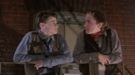 Newsies 1992 Funny, Jack And Davey Newsies, Newsies Ships, Javey Newsies, 1992 Newsies, Davey Jacobs, Pat Bateman, Newsies 1992, Newsies Live