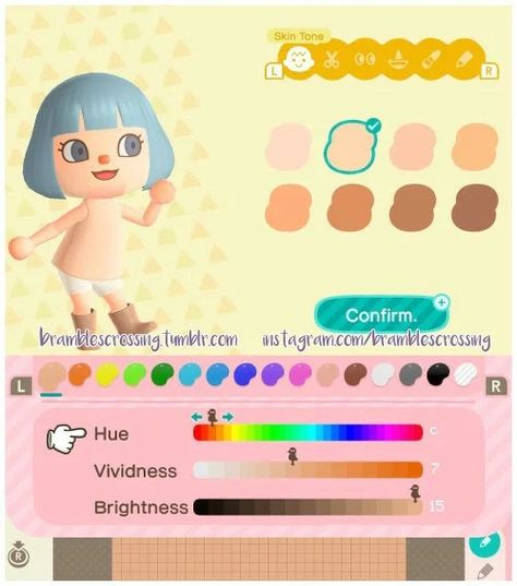 Acnh Tips, Starter Ideas, Skin Tone Color, Guide Infographic, Motif Acnl, Animal Crossing Memes, Animal Crossing Guide, Acnh Designs, Therapy Games