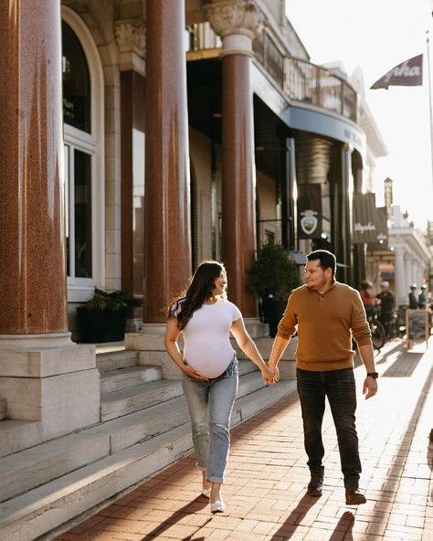 Some cutie downtown maternity pics ♥️ Maternity Pictures April, Maternity Photography Downtown, Downtown Maternity Photoshoot, Urban Maternity Photography, Downtown Maternity Shoot, Reston Town Center, Downtown Annapolis, Maternity Photography Poses Outdoors, Maternity Pics