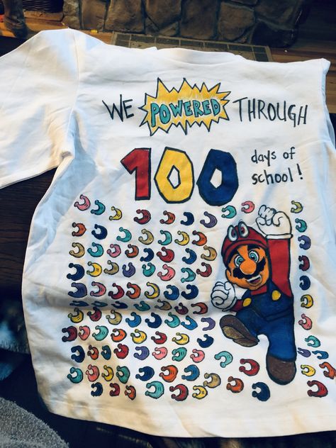 100 Days of School Shirt- Mario Odyssey “Power Moons” 100 Days Of School Mario, 100 Days Poster, Mario 100 Days Of School Shirt, Super Mario 100 Days Of School Shirt, Mario Kart 100 Days Of School Shirt, 100 Th Day Of School Shirt Boys, 100 Days Of School Poster, 100 Days Of School Shirt For Boys Sports, 100 Days Of School Monster Truck