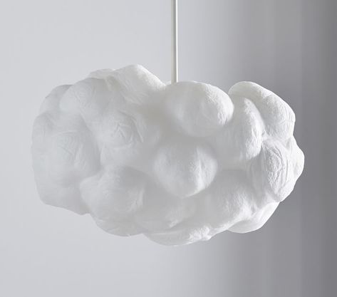 Fluffy Cloud Pendant | Pottery Barn Kids Kids Room Chandelier, Nursery Chandelier, Cloud Pendant, Cloud Light, Nursery Canopy, Nursery Lighting, Modern Nursery Decor, Teen Room Decor, Chandelier Bedroom