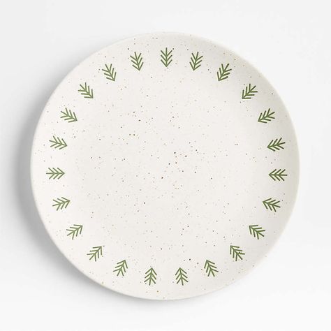 Woodsy Backdrop, Christmas Salad Plates, Xmas Frames, White Pines, Make Your Own Clay, Green Dinner Plates, Holiday Dinnerware, Best Dinner, Holiday Plates