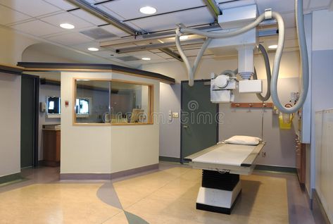 Hospital X-ray room. X-ray room ready for a patient , #Affiliate, #ray, #Hospital, #room, #patient, #ready #ad X Ray Room, Materials Board Interior Design, Hospital Interior, Lvt Flooring, Led Light Design, Clinic Design, Room Planning, Luxury Vinyl Tile, Vinyl Plank Flooring