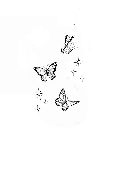 Butterfly Tattoo Elegant, Hip Tattoos Women Small Butterflies, Black Line Butterfly Tattoo, Simple Butterfly Tattoos For Women, Glitter Tattoo Butterfly, Celestial Tattoo Forearm, Dainty Butterfly Drawing, Small Butterfly Tattoo With Flowers, Symmetrical Butterfly Tattoo