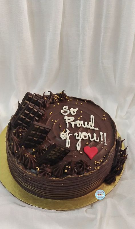 Chocolate Truffle Cake Chocolate Truffle Cake Decoration, Choklet Cake Design, Dutch Truffle Cake Designs, Anniversary Chocolate Cake Design, Choco Truffle Cake Designs, Cake Ultah Coklat, Chocolate Ganache Cake Decoration, Truffle Cake Designs, Truffle Cake Decoration