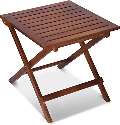 Amazon.com: Indoor and Outdoor Wooden Folding Square Coffee/Side Table，Compact Portable Outdoor Table for Camping and Dining,Wood Patio Deck Garden Furniture. : Patio, Lawn & Garden Wooden Folding Table, Portable Furniture, Coffee Side Table, Unique Side Table, Drawing Table, Styling A Buffet, Wooden Side Table, Wood Patio, Outdoor Side Table