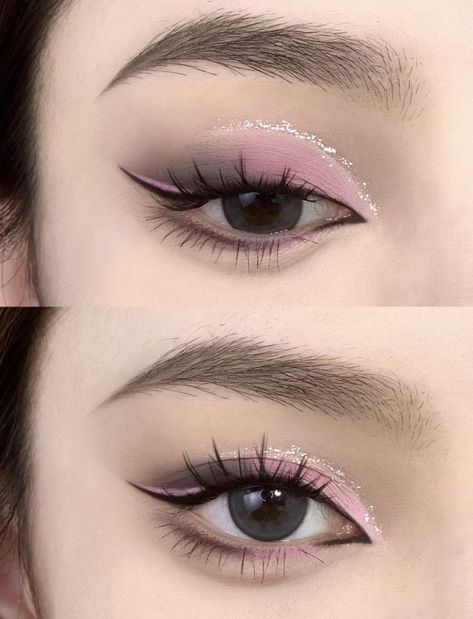 Grey Eye Makeup, Cheek Makeup, Lip Makeup Tutorial, Swag Makeup, Emo Makeup, Eye Makeup Designs, Stunning Makeup, Creative Eye Makeup, Asian Eye Makeup