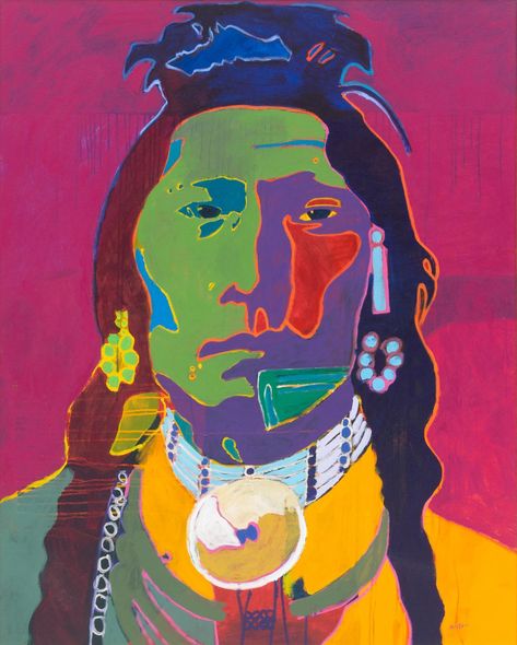 Faces Art, Native American Paintings, American Theme, Southwestern Art, Texas Art, West Art, Head Dress, Native American Artists, Southwest Art