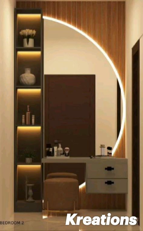 Morden Dressing Unit Design, Almari With Dressing Table, Dresing Tebal Design Modern New Model, Modern Dressing Table Designs Bedrooms, Aesthetic Dressing Table, Dressing Table Aesthetic, Dressing Table Design Bedrooms, Dressing Table Black, Dressing Mirror Designs