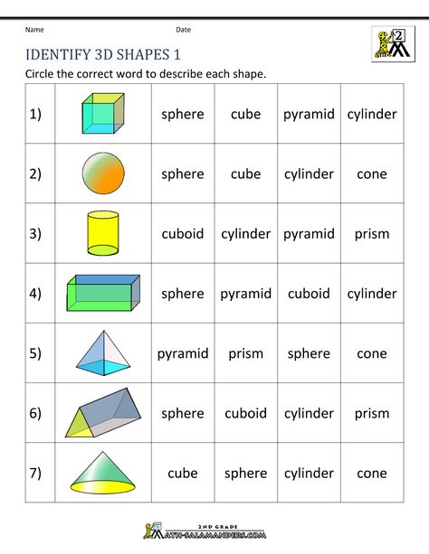 3d-shape-worksheet-identify-3d-shapes-1.gif (1000×1294) 3 D Shapes Worksheets, 3d Worksheet, Math Figures, 3d Shapes Worksheets, 3 Dimensional Shapes, Maths Worksheet, Two Dimensional Shapes, Shapes Worksheet Kindergarten, Music Clipart