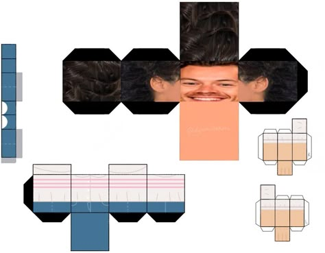 Harry styles Harry Styles Mini Cardboard Cutout, Harry Styles Paper Craft Template, Harry Styles Minecraft Template, Harry Styles Minecraft Print, Harry Styles Paper Doll, Taylor Swift Box Template, Harry Styles Template, Harry Styles Paper Craft, One Direction Paper Craft