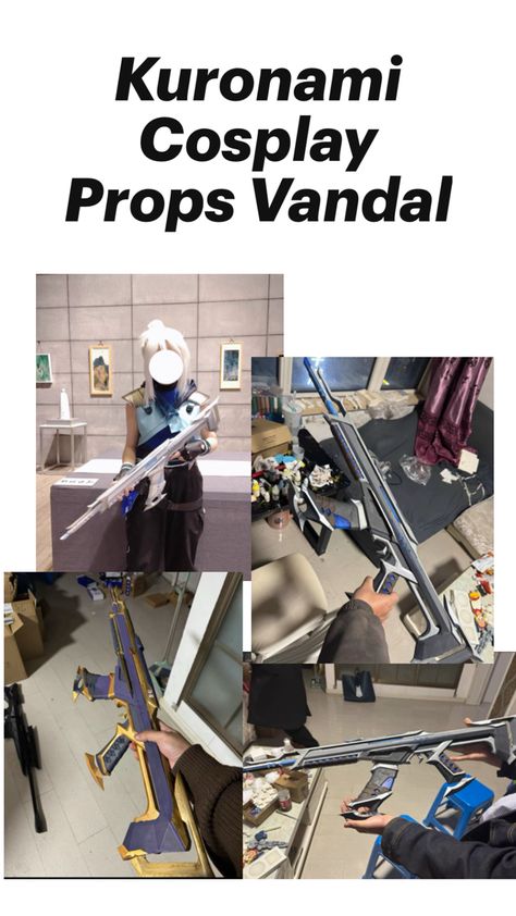 Valorant Cosplay, Cosplay Props