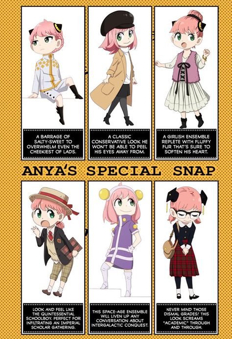 Anya Inspired Outfits, Anya Outfits Spy X Family, Anya Forger Outfit, Spy X Family Outfits, Anya Outfit, Anya Icon, Palace Pets, The Last Unicorn, Family Drawing