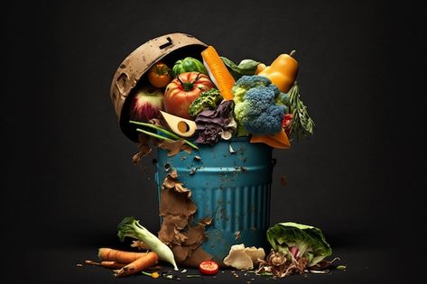 Rotten Vegetables, Rotten Food, Food Waste, Media Design, Social Media Design, Social Media, Media