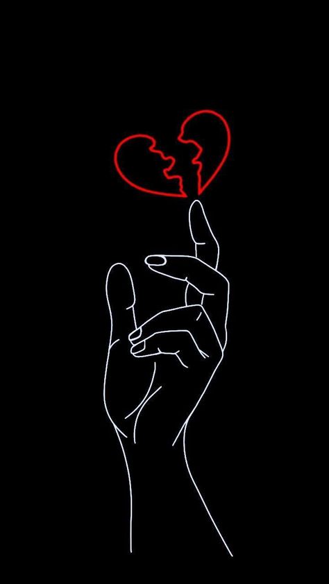 Black Png Wallpapers, Break Heart Background, Break Up Phone Wallpaper, Heart Break Wallpapers For Iphone, Black Screen Wallpapers, Break Wallpaper, Dont Break My Heart, Perfect Images, Love Wallpaper Download