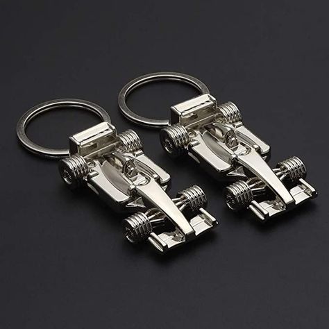 F1 Race Car, F1 Race, Racing Car Model, Gift For Father, Metal Keychain, Metal Texture, Metal Engraving, Car Keychain, Racing Car