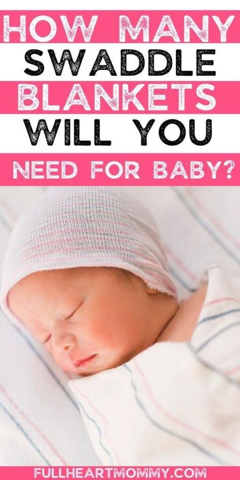 Wondering how many swaddling blankets you need? Here's what you need to know! How Many Swaddles Do I Need, Swaddling Blankets, Tummy Time Mat, Help Baby Sleep, Newborn Swaddle, Baby Care Tips, Muslin Swaddle Blanket, Muslin Swaddling, Nursing Cover