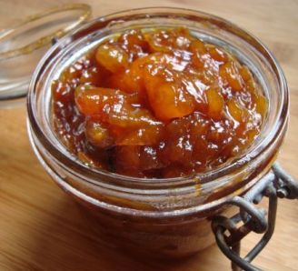 Apricot and Ginger Chutney | BBC Good Food Nectarine Chutney, Apricot Chutney, Ginger Chutney, Apricot Recipes, Tomato Relish, Relish Recipes, Chutney Recipe, South African Recipes, Bbc Good Food Recipes