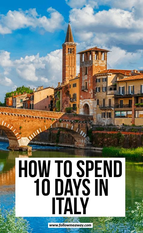 How To Spend 10 Days In Italy | Italy Bucket List | Best hikes in italy | italy travel tips | how to have the best italy vacation | where to go in Italy | cutest places to see in italy | prettiest places in italy | where to eat in italy | things to do in italy | what to do in italy | where to stay in italy | travel tips for your italy vacation | road trip tips for italy | what to eat in italy | hotspots in italy #italy #italian #traveltips Things To See In Italy, Tuscany Trip, 10 Days In Italy, Euro Travel, Europe Adventure, Italy Tour, Travel Smart, Italian Travel, Dream Trips