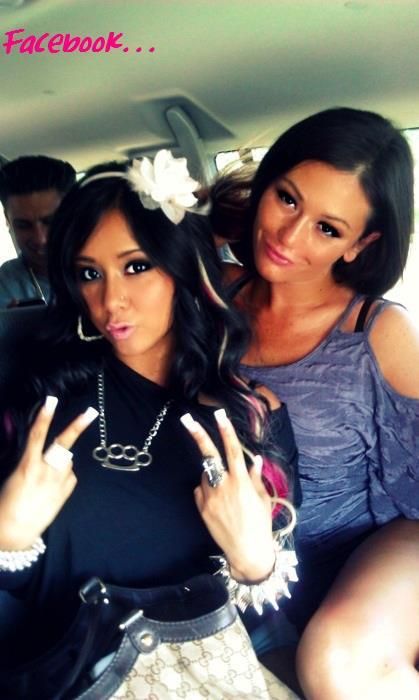 Snooki Jwoww, Snooki And Jwoww, Nicole Polizzi, Pauly D, Ayesha Erotica, Swag Girl Style, Jersey Shore, 2000s Fashion, Reality Tv