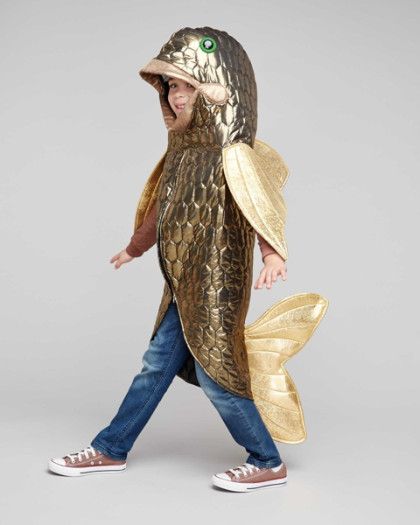 Fish Costume Kids, Diy Fish Costume, Under The Sea Costumes, Sea Creature Costume, Sea Costume, Fish Costume, Mermaid Parade, Little Mermaid Costume, Fish Dress