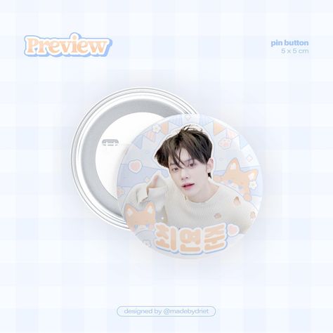 🦊💙🐾 banner size: 20 x 60 cm pin button size: 5 x 5 cm . designed by driet 🍮 Pin Button Design, Banner Size, Banner Sizes, Pin Button, Collage Design, Button Design, Button Pins, Size 20, Fan