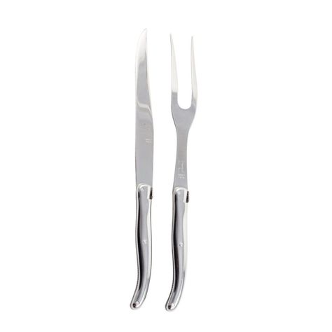 Palatine Stainless Steel Carving Set Carving Forks, Holiday Decor Halloween, Utensil Storage, Wood Serving Board, Carving Board, Marble Wood, Knife And Fork, Fork Set, Carving Knife