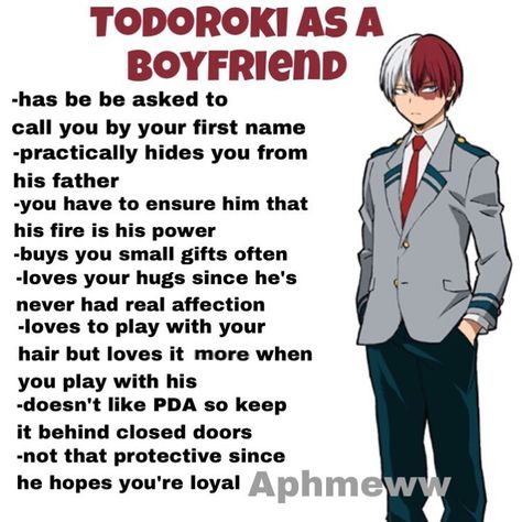 Not my fav but you asked ——————— •Follow @aphmeww for more! •Turn my post notifications on! •Follow my main @mercy_mcdermott ——————— LOVE… Bnha Boyfriend Scenarios, Todoroki Boyfriend Scenarios, Mha As Boyfriend, Mha Characters As Boyfriends, Mha Boyfriend Scenarios, Drawing For Boyfriend, Pic Drawing, Love Memes For Him, As A Boyfriend