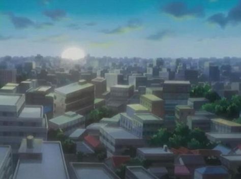 Karakura_Town dawn Karakura Town, Uryu Ishida, Soul Society, Anime Places, Orihime Inoue, Ichigo Kurosaki, Anime Bleach, Phone Icons, Bleach Characters