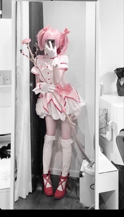 Mahō Shōjo Madoka Magica, Cosplay Characters, Aesthetic People, Puella Magi Madoka Magica, Cute Cosplay, Madoka Magica, Best Cosplay, Cute Selfie Ideas, Cosplay Outfits