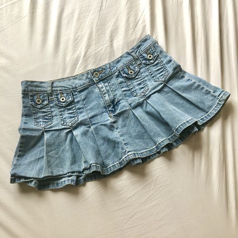 2000s Fashion Outfits, Cute Skirts, 2000s Fashion, Dream Clothes, Blue Jean, Outfits Casuales, Skirt Outfits, Look Fashion, Aesthetic Clothes