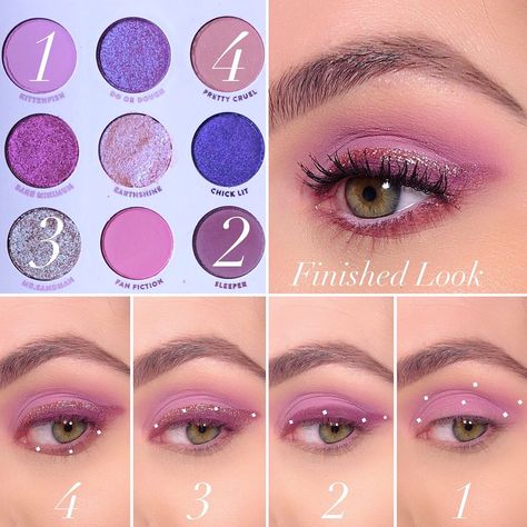 Colourpop Eyeshadow Looks Step By Step, 80s Eyeshadow, Colourpop Eyeshadow Looks, Eyeshadow Pallettes, Shadow For Brown Eyes, Eye Shadow For Brown Eyes, Eye Shadow Pallet, Makeup Pictorial, Colourpop Eyeshadow