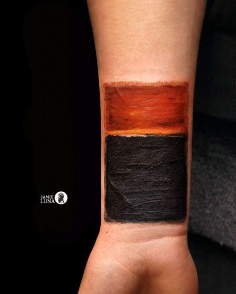 Mark Rothko | Bored Panda Gustav Klimt Tattoo, Art History Tattoo, Fine Art Tattoo, Tatuaje Trash Polka, Photoshop Keyboard, Conceptual Illustrations, Art Inspired Tattoos, Modern Art Tattoos, Phönix Tattoo