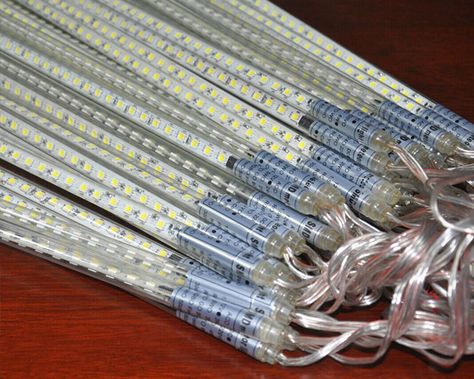 Waterproof Christmas LED meteor shower lights Meteor Lights Outdoor, Meteor Shower Lights, Diy Led Lighting Ideas, Shower Lights, Wrestling Party, Meteor Lights, Snow Light, Led Lighting Diy, Shower Lighting