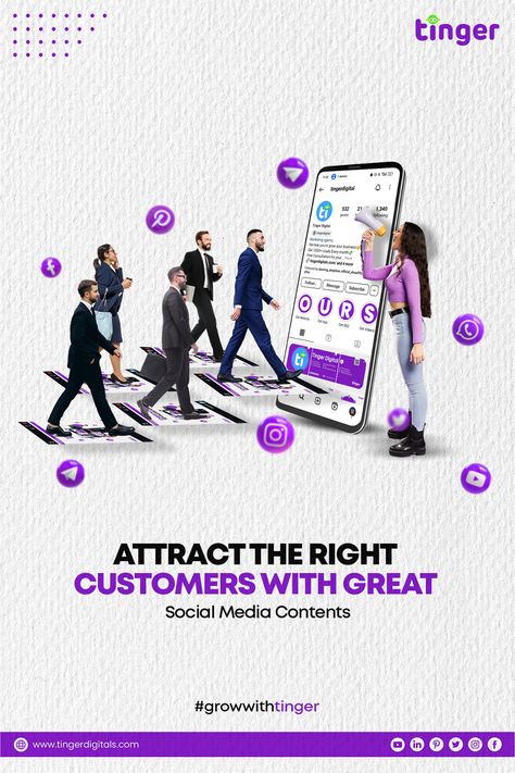 Attract the right customers with great Social Media Contents 

#socialmedia #marketing #socialmediamarketing #digitalmarketing #instagram #branding #business #marketingdigital #seo #design Friday Social Media Posts, Seo Design, Adobe Illustrator Graphic Design, Social Media Agency, Social Media Advertising Design, Instagram Branding, Branding Business, Best Ads, Best Digital Marketing Company