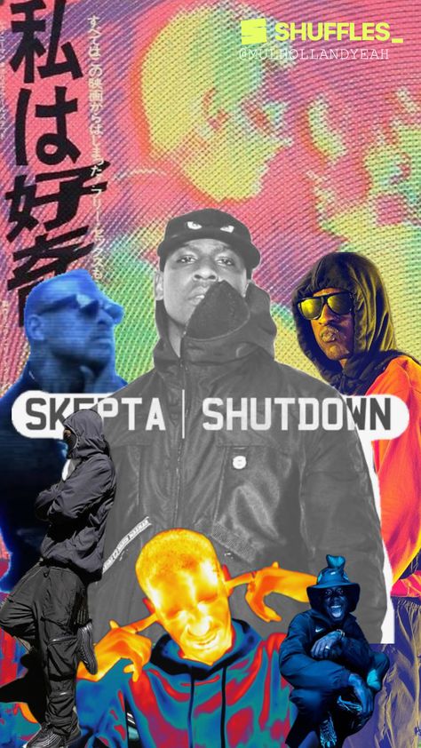 Created by mulhollandyeah on Shuffles Grime Poster, Hip Hop Poster, Quality Memes, Art Collage Wall, Music Poster, Wall Collage, Collage Art, Hip Hop, Created By