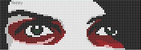 Punk Fashion Diy, Graph Crochet, Pixel Art Templates, Pixel Art Grid, Kandi Patterns, Tapestry Crochet Patterns, Pixel Pattern, Pixel Art Pattern, Crochet Tapestry