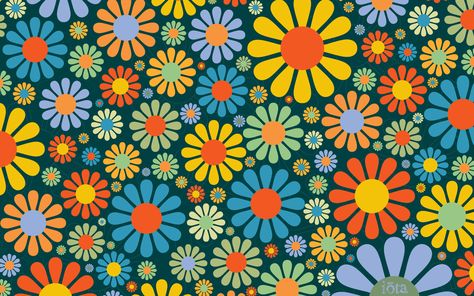 Wallpapers For 70s Flower Background 2000x1250 1960s Wallpaper, 8k Resolution Wallpapers, Wallpaper Hippie, Power Wallpaper, Wallpaper Retro, Arte Alien, Hippie Wallpaper, Retro Fabric, Retro Wallpaper