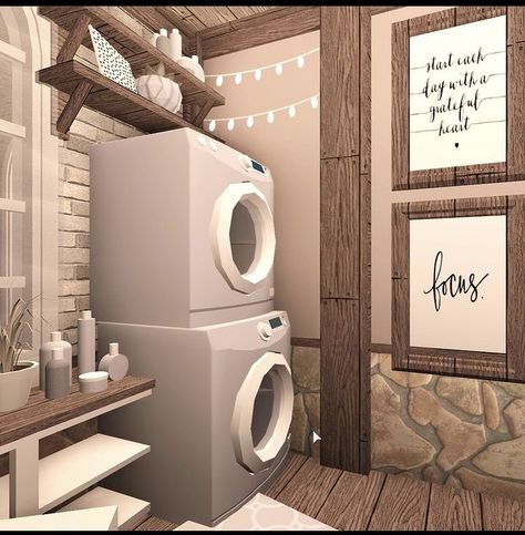 Cottage Ideas Interior, Roblox Face Png, Bloxburg Laundry Room Ideas, Text Faces, Laundry Room Quotes, Bloxburg Cottage, Pls Donate, Garage Laundry Rooms, Beach House Room