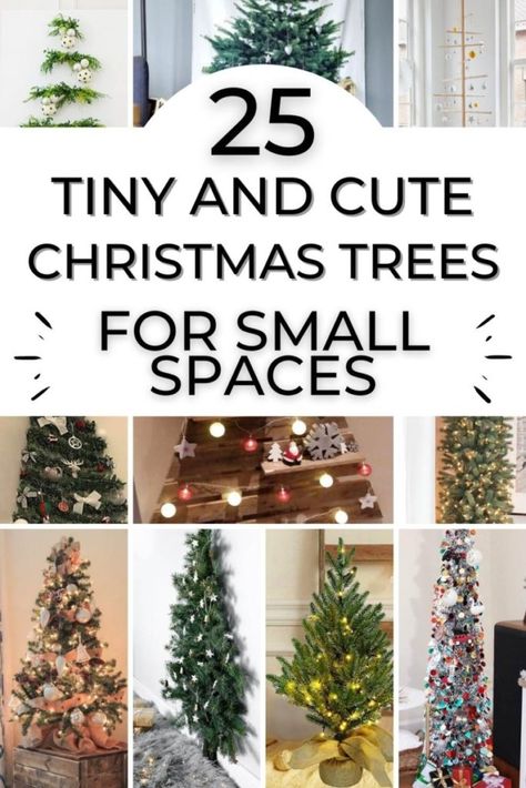 Foam Christmas Trees, Space Christmas Tree, Trees For Small Spaces, Small Space Christmas, Small Space Christmas Tree, Wall Mounted Christmas Tree, Small Xmas Tree, Fall Christmas Tree, Scream Christmas