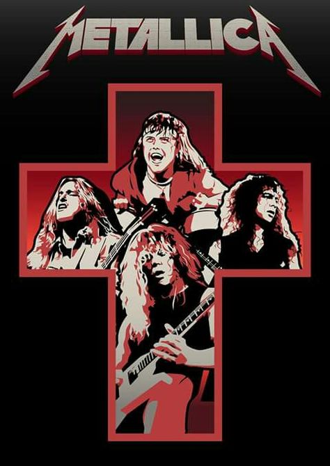 Contrast Pictures, Metallica Poster, Metallica Master Of Puppets, Dark Foundation, Metallica Logo, Metallica Art, Rock Band Posters, Heavy Metal Art, Master Of Puppets