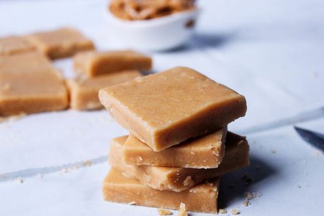 Peanut Butter Fudge: Photo - 8 #justapinchrecipes Mary Jane Candy, Peanut Butter Kisses, Homemade Holiday Treats, Coffee Fudge, Peanut Butter Kiss, Peanut Butter Fudge Recipe, Walnut Fudge, Peanut Butter Fudge Easy, Delicious Christmas Cookies